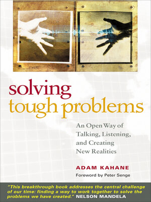 cover image of Solving Tough Problems